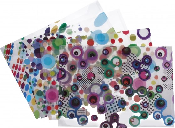 Пластова папка с копче 35,5 × 26 см