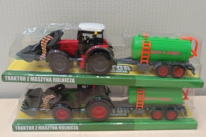 Tractor with Agricultural Machine