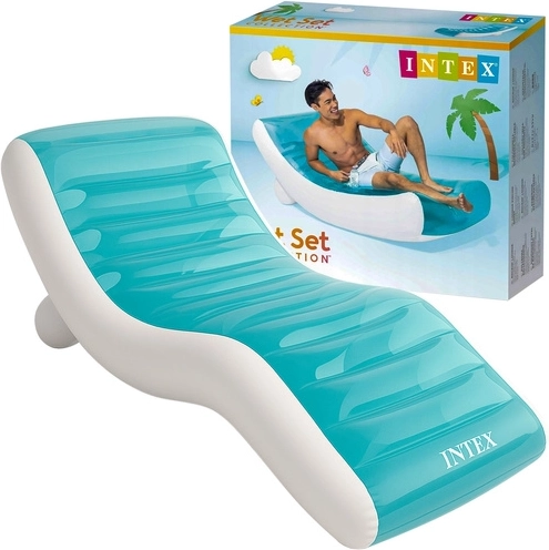 Intex inflatable water lounger 191 × 99 cm