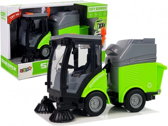 Street Sweeper with Drive, Lights, and Sounds 1:16