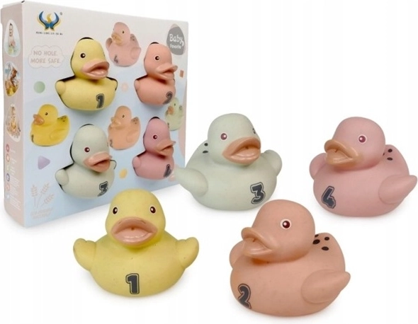 Artyk Rubber Bath Ducks - 4 pcs