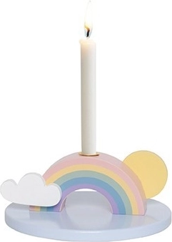 Jabadabado rainbow candle holder - 1 piece