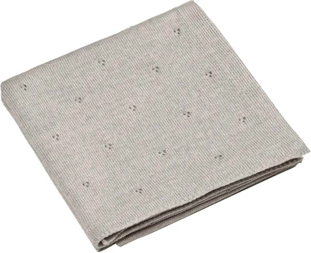 NANNA merino blanket Apollo grey
