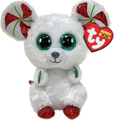 Плюшена мишка Chimney 15 см от колекцията Beanie Boos