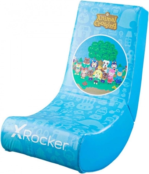 Детски подов игрови стол X Rocker Animal Crossing