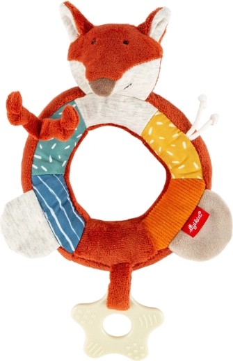 Sigikid plush interactive fox ring for babies