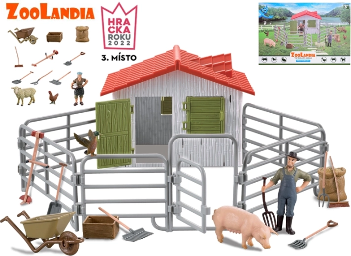 Zoolandia животни от фермата с аксесоари