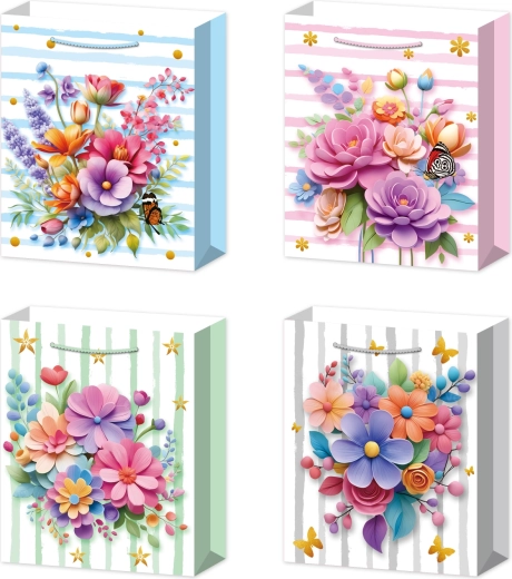Gift Bag S with Bouquet