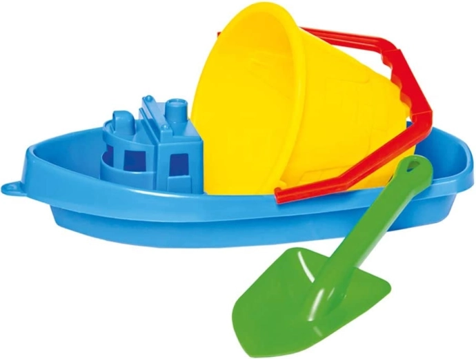 Bino & Mertens sand set with little boat - 1 piece