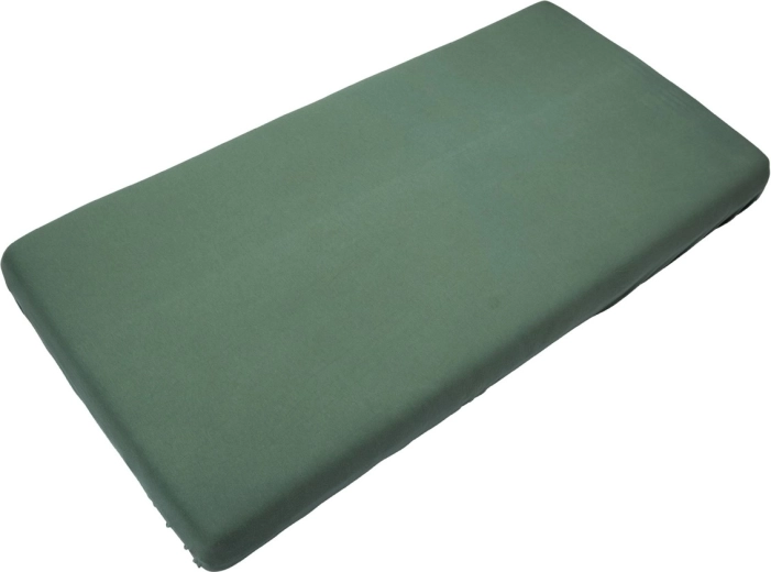 Timboo bamboo fitted sheet 60 × 120 cm aspen green