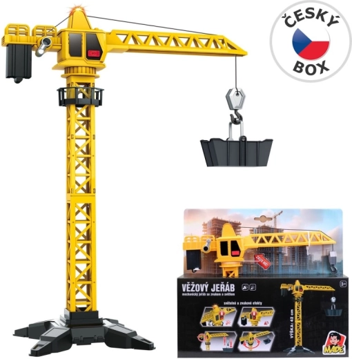 Construction Tower Crane with Lights and Sounds, 48 cm