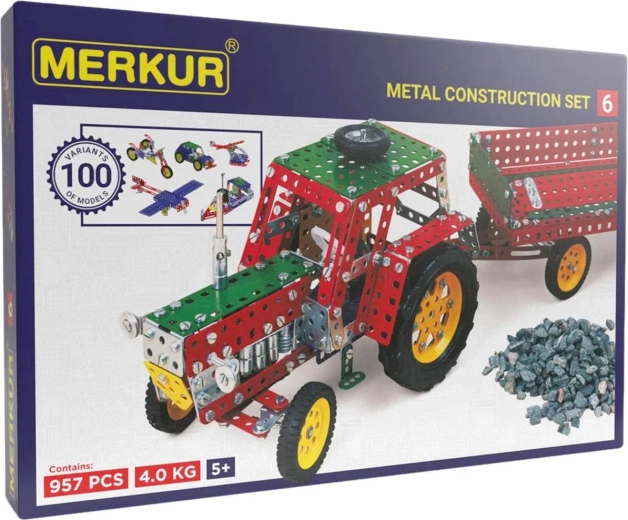 Конструктор MERKUR – 100 модела