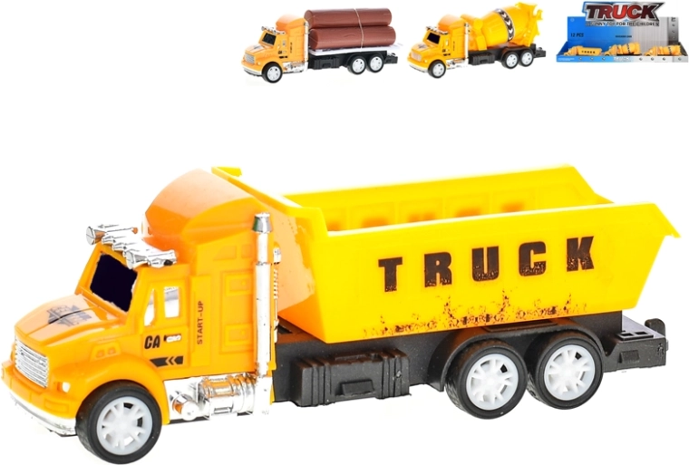 Friction-Powered Construction Vehicles 12.5 cm – Set of 3