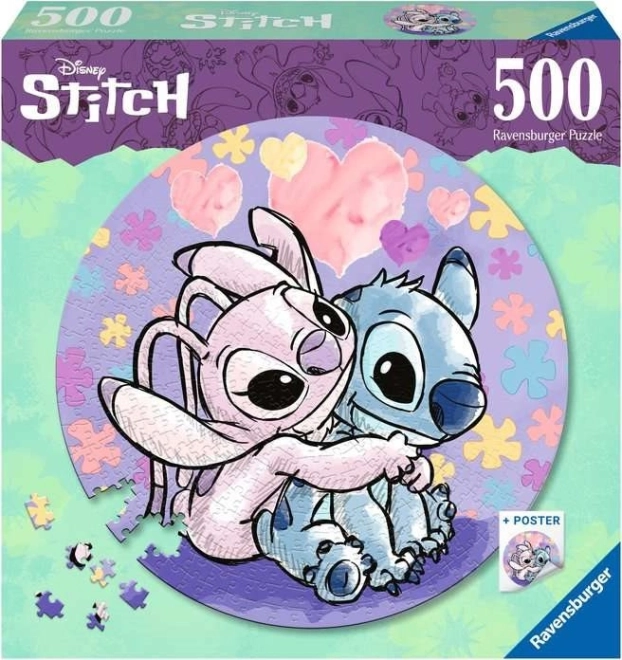 пъзел 500 части с мотив Stitch от Ravensburger