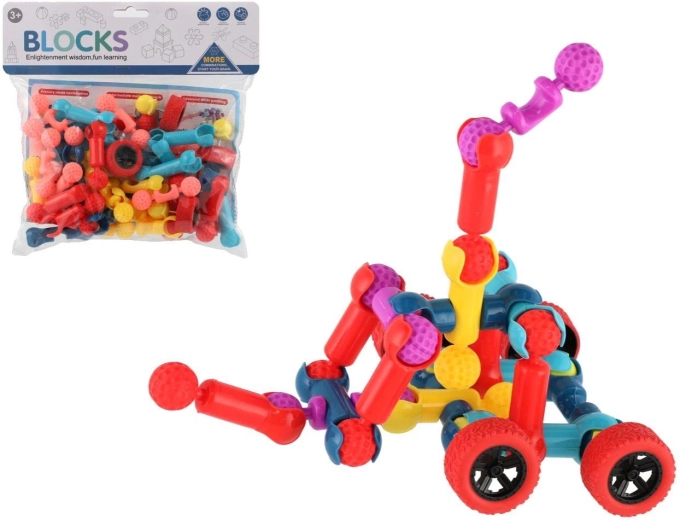 Building Kit Colorful Plastic Bricks