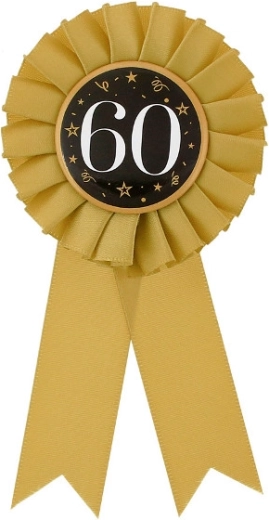 Jubilee party badge for a 60th birthday