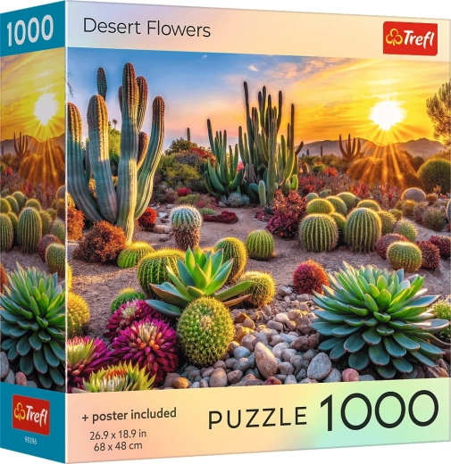 Trefl puzzle Desert Plants 1000 pieces