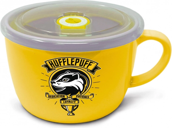 Керамична купа с капак Harry Potter Hufflepuff