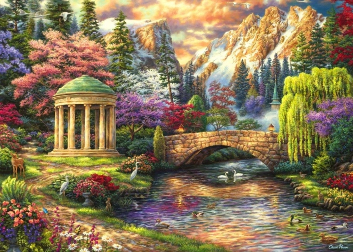 Grafika Puzzle Garden Calm 500 Pieces