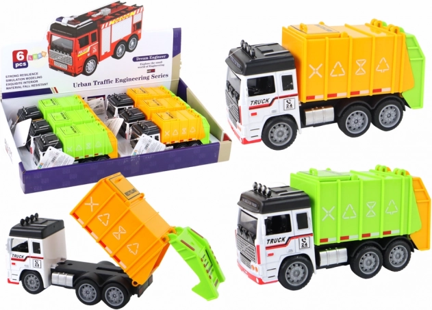 Сметосъбиращ камион с ремарке