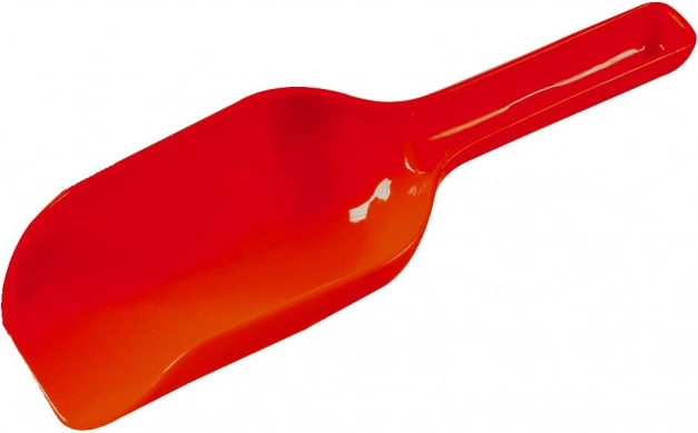 Androni лопатка за пясък 23 cm, червена