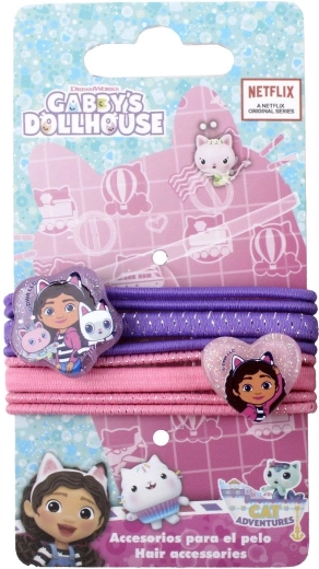 Комплект 8 ластика за коса Gabby's Dollhouse
