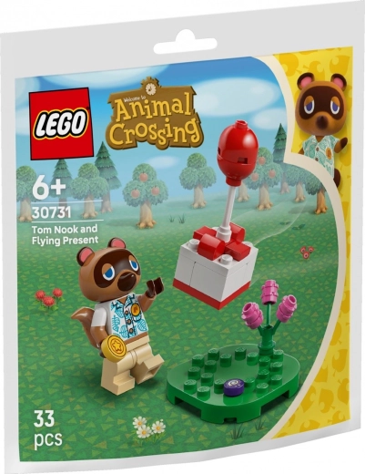 Конструктор ANIMAL CROSSING Том Нук и летящ подарък