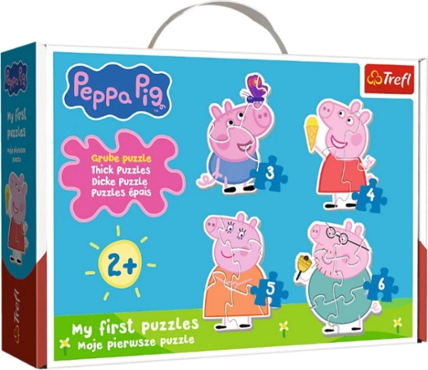 Baby Classic пъзел Прасенцето Пепа – Малкото прасенце сред приятели