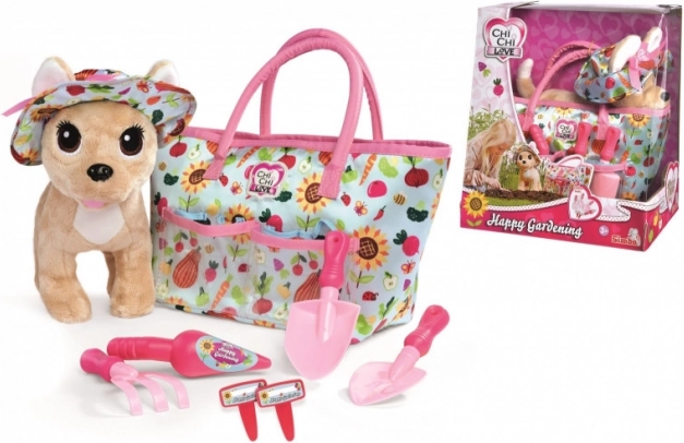 Играчка кученце Chi Chi Love Щастлива градинарка