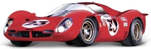 Ferrari 330 P4 Daytona Racing Car Model in 1:24 Scale