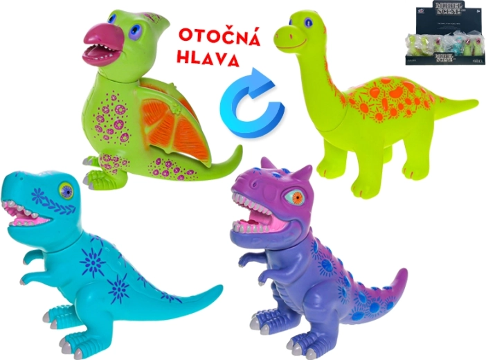 Dinosaur Figure 15.5 cm – Brontosaurus, Velociraptor, Pterodactyl, T‑Rex