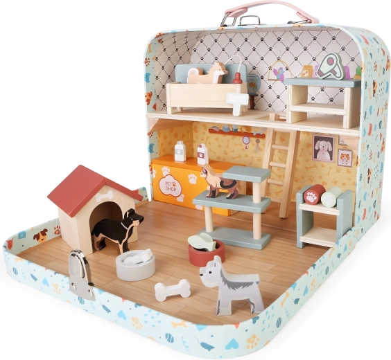 Pet House in a Suitcase 2Kids Toys