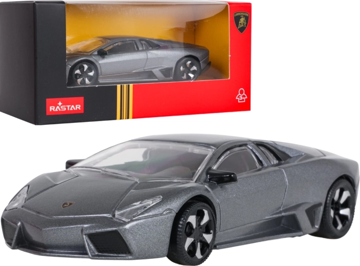 Metal Lamborghini Reventón RASTAR model, 1:43 scale, gray
