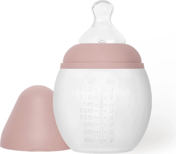 Élhée anti-colic baby bottle 240 ml blush