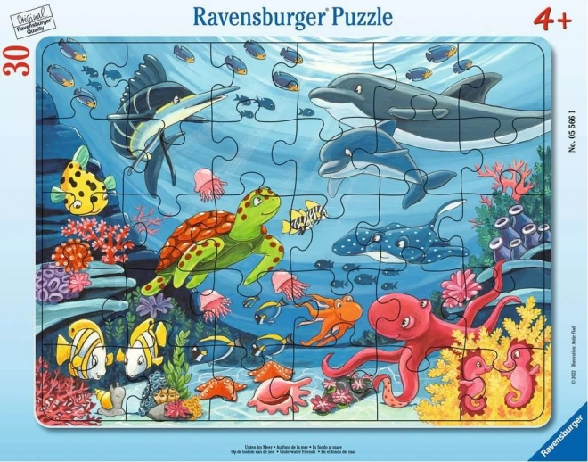 Ravensburger пъзел На дъното на морето 30 части