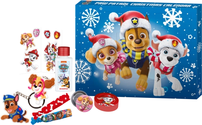 Advent Cosmetic Calendar for Kids Paw Patrol
