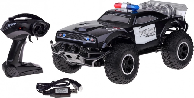 Дистанционно управляван полицейски monster truck