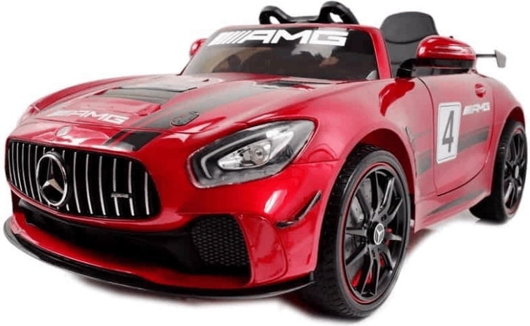 Електрическа детска кола Mercedes‑Benz GT4 SX1918 cherry red