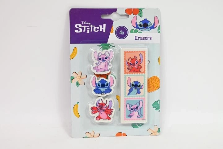 Stitch Erasers – set of 4 pcs