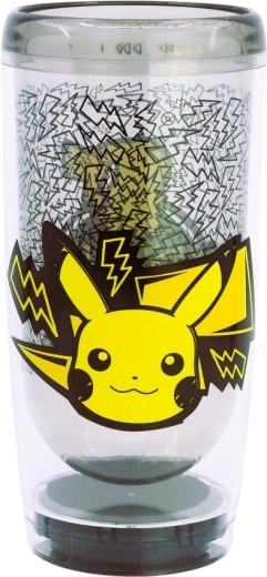 Премиум двустенна чаша Pokémon със стабилна основа Smartgrip - 1 брой
