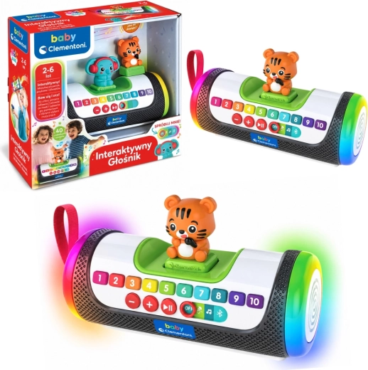 Interactive Elephant and Tiger Speaker Clementoni