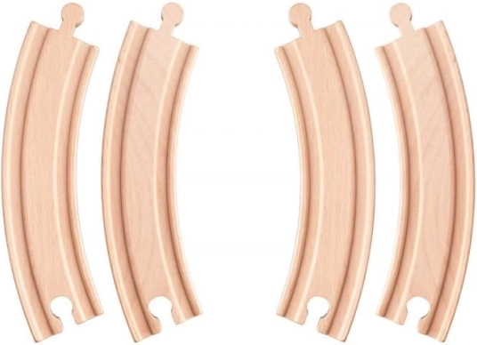 Railway Curves – Long (4 pcs)