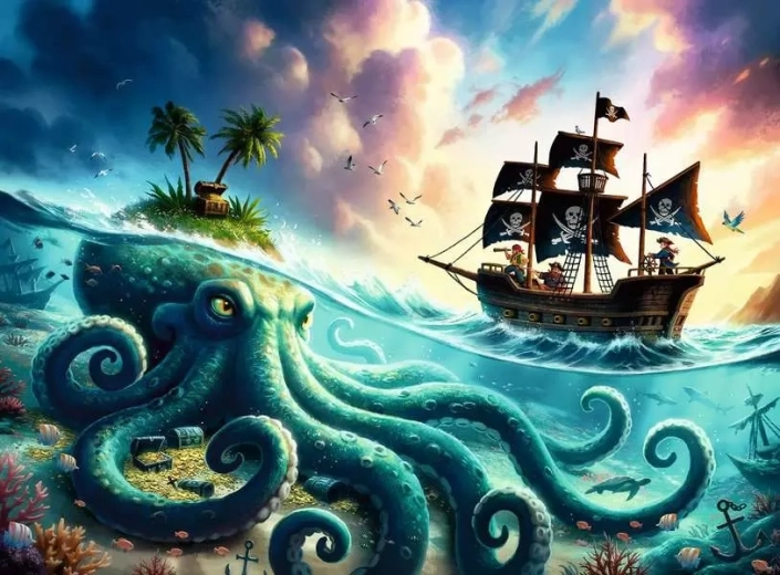 Ravensburger Puzzle Pirate Treasure XXL 100 Pieces