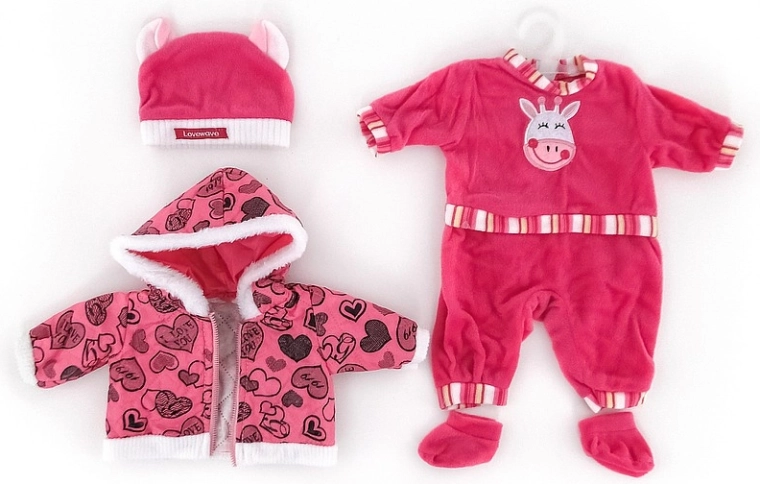 Clothing for a 45 cm baby doll