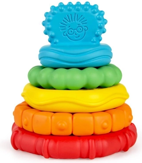 Baby Einstein 2в1 подреждащи се гризалки Stack & Teethe за бебета