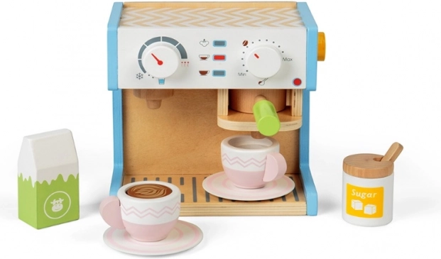 Дървена кафемашина BIGJIGS TOYS за деца