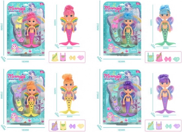 Морска русалка с облекло