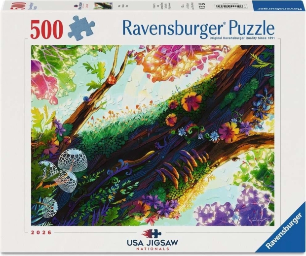 Пъзел Ravensburger USA Jigsaw Nationals: Мъхеста гора – 500 части