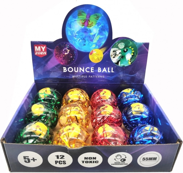 Светещ антистрес топка с патенце