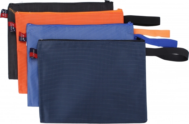 Folder with Zipper